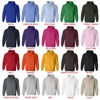 hoodie color chart - Percy Jackson Store